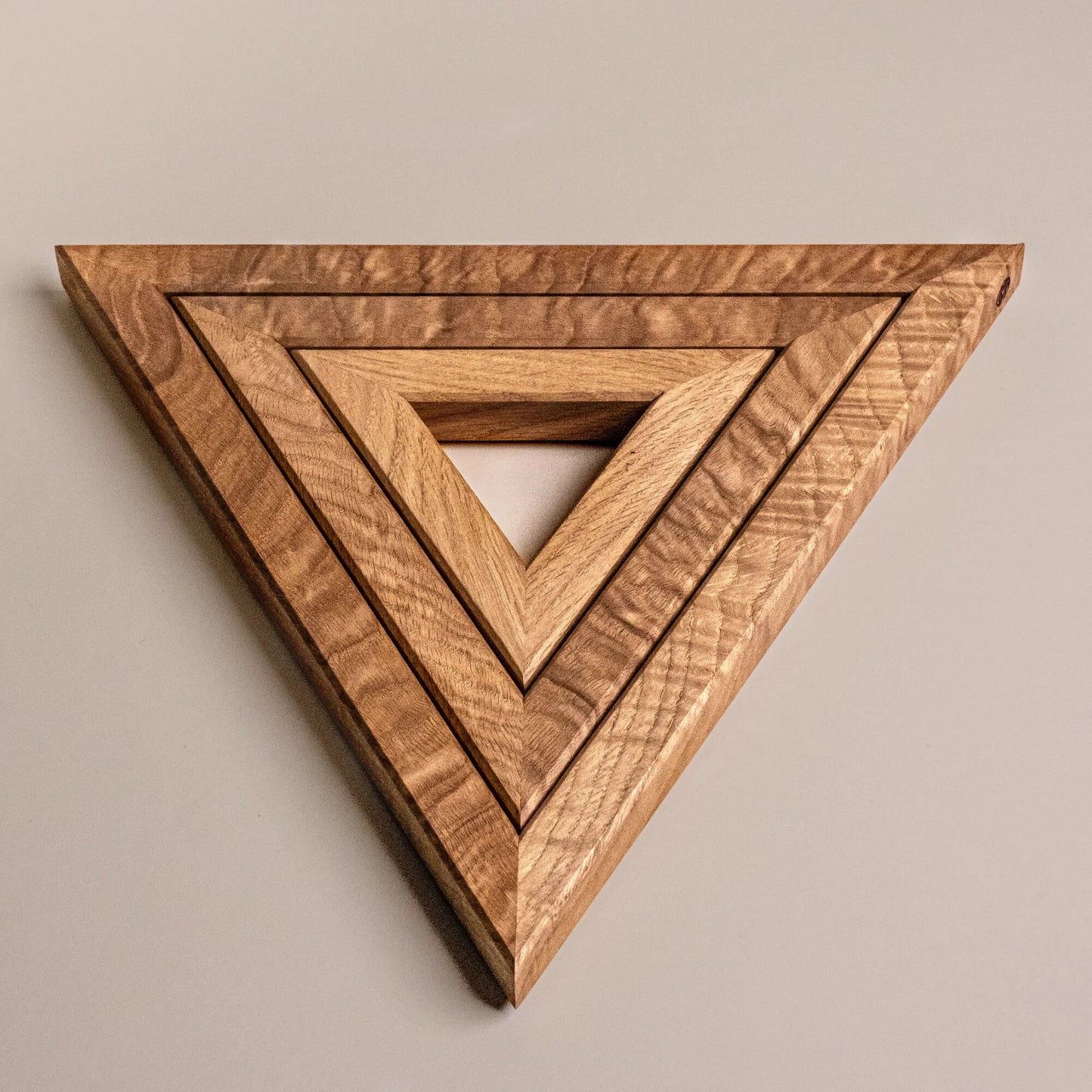 Support dessous-de-plat triple en bois