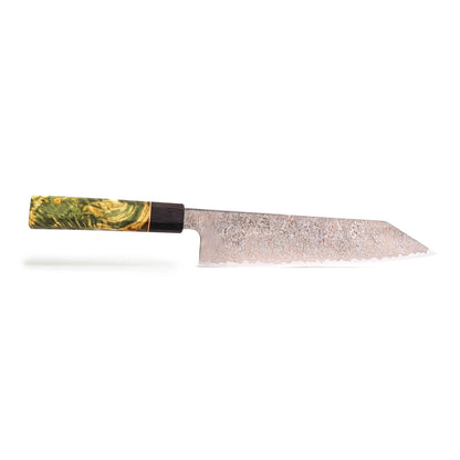 Couteau de chef Bunka 20 cm  – Seki Kyuba NIJI Marron naturel