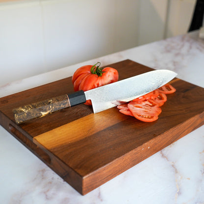 Couteau Santoku 18 cm – Seki Kyuba RYU 🔪🇯🇵